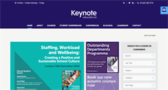 Desktop Screenshot of keynoteeducational.co.uk